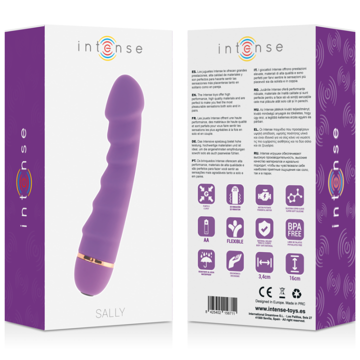 Intense - Sally 20 Velocit Silicone Lilla