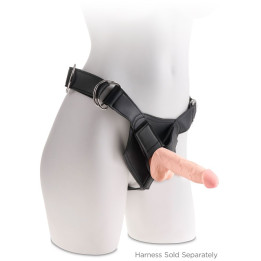 King Cock - Harness Com Pênis Realista 17,8 cm