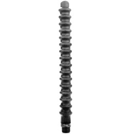 All Black - Mega Ripple Doccia Anale in Silicone 28,5 cm