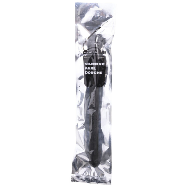 All Black - Mega Ripple Shower Anal Silikon 28,5 cm