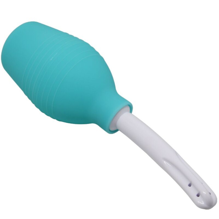 Mr Play - Doccia Anale in Gomma Blu Pera