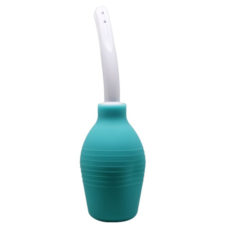 Mr Play - Chuveiro de Borracha Anal Pear Azul