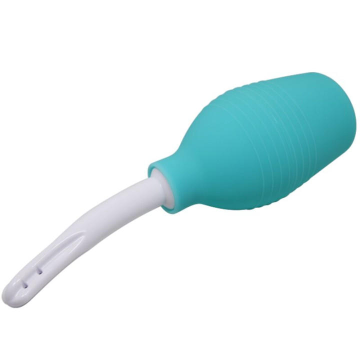 Mr Play - Chuveiro de Borracha Anal Pear Azul
