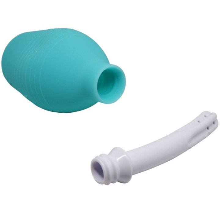 Mr Play - Anal-Birne-Blaue Gummi-Dusche