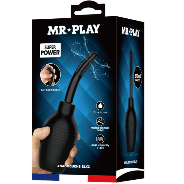 Mr Play - Douche Anal Blkc Super Power Noir