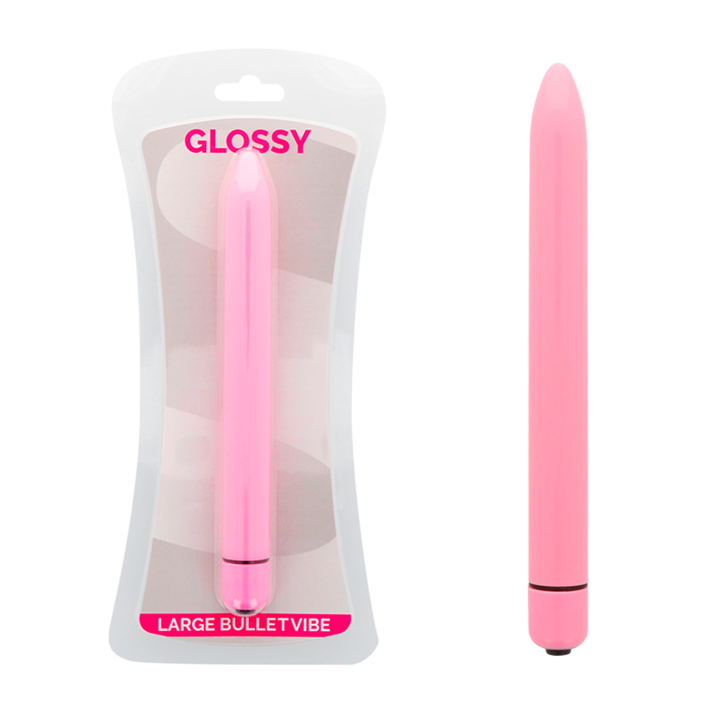 Glossy Slim - Vibrator Rosa