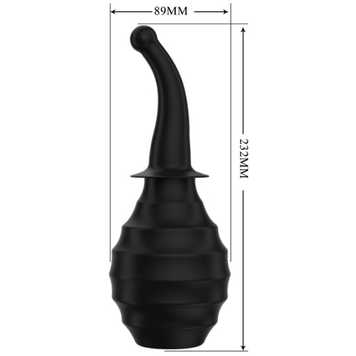 Mr Play - Douche Anal Blkm6 Super Power Noir