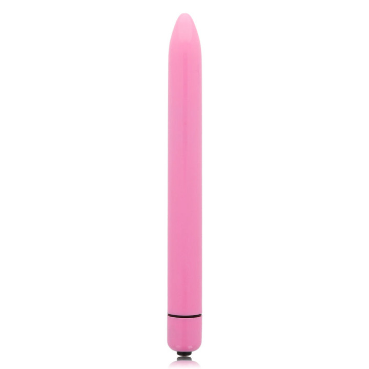 Glossy - Vibrador Slim Deep Rose