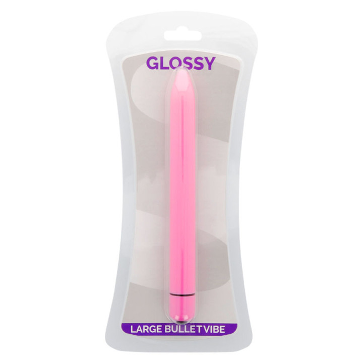 Glossy - Vibratore Slim Deep Rose