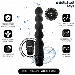 Addicted Toys - Czyszczyk Odbytu z Uniwersalnym Adapterem Model 6