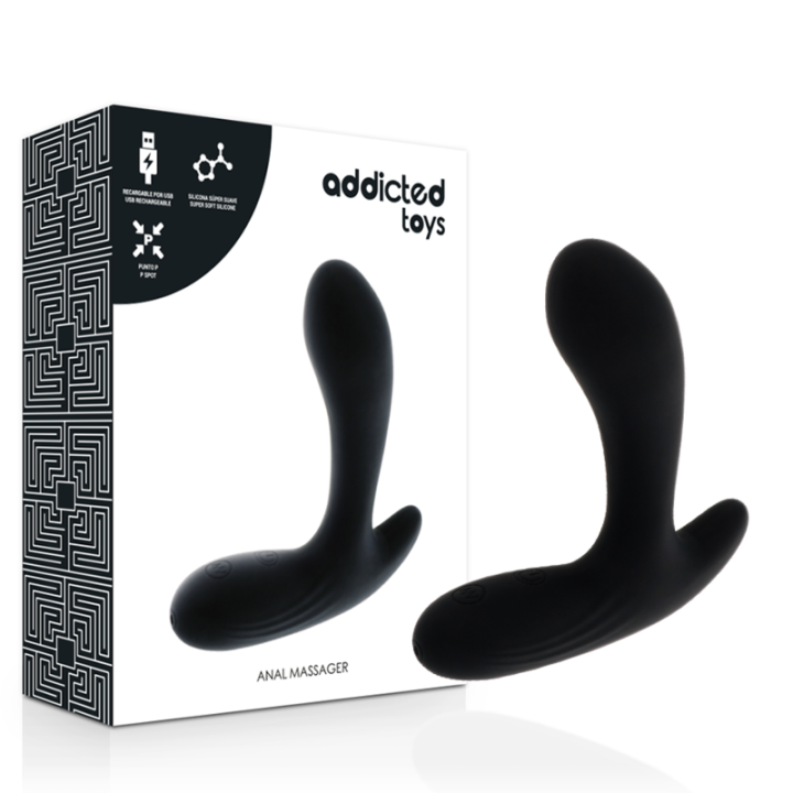 Addicted Toys - Anal Massager Schwarze Vibration