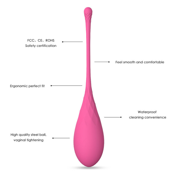 Leslie - Kegel Fit Pelvic Muscle Training Conjunto 6 Pcs