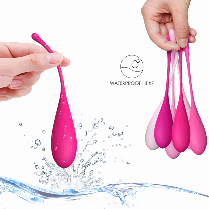 Leslie - Kegel Fit Pelvic Muscle Training Conjunto 6 Pcs