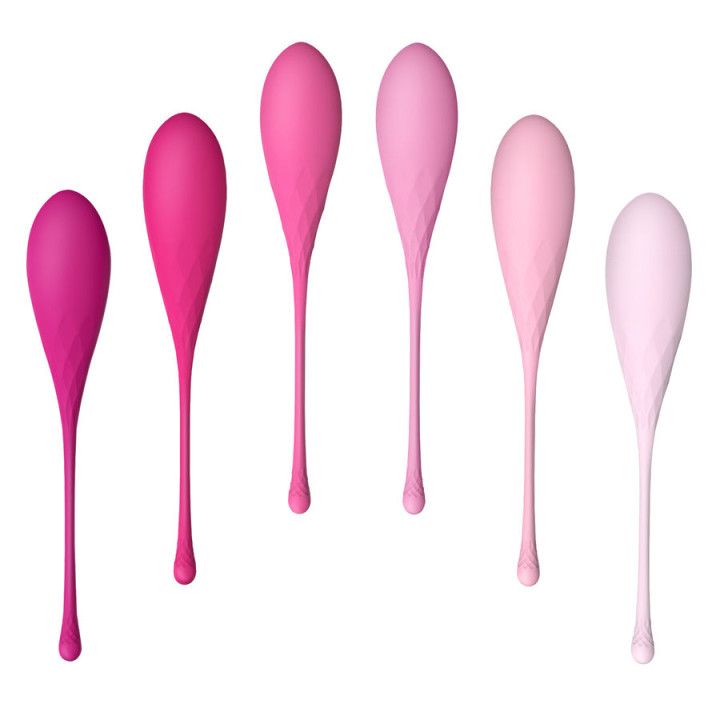 Leslie - Kegel Fit Pelvic Muscle Training Conjunto 6 Pcs