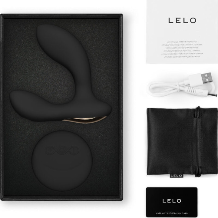 Lelo - Pilot do Masazu Prostaty Hugo 2 Czarny