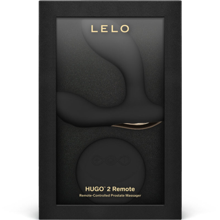 Lelo - Hugo 2 Prostatamassager Mit Fernbedienung Schwarz