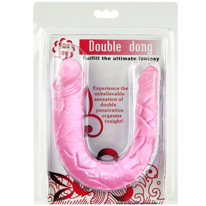 Baile - Duplo Dong Dildo Rosa Duplo