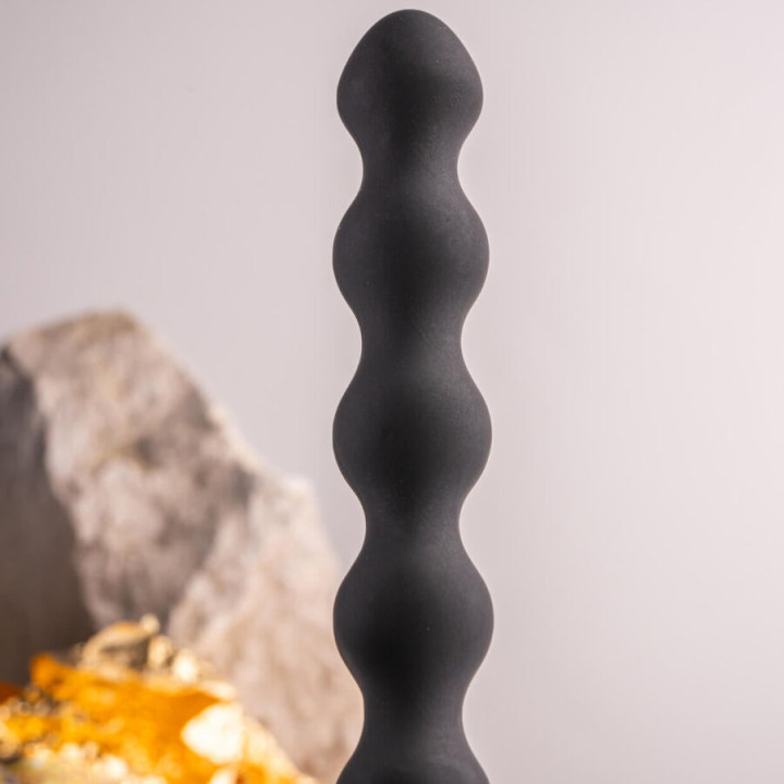Rocks-Off - Petite Sensations Pearls Plug Anale Vibratore Nero