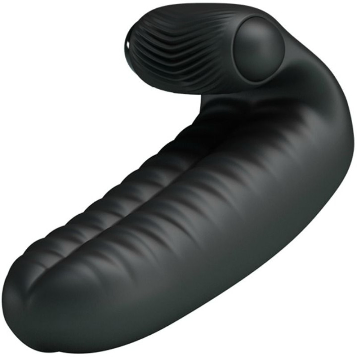 Pretty Love - Abbott Schwarzer Stimulator-Fingerhut