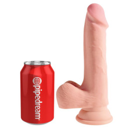 King Cock - Dildo Tripla Densit 19 cm