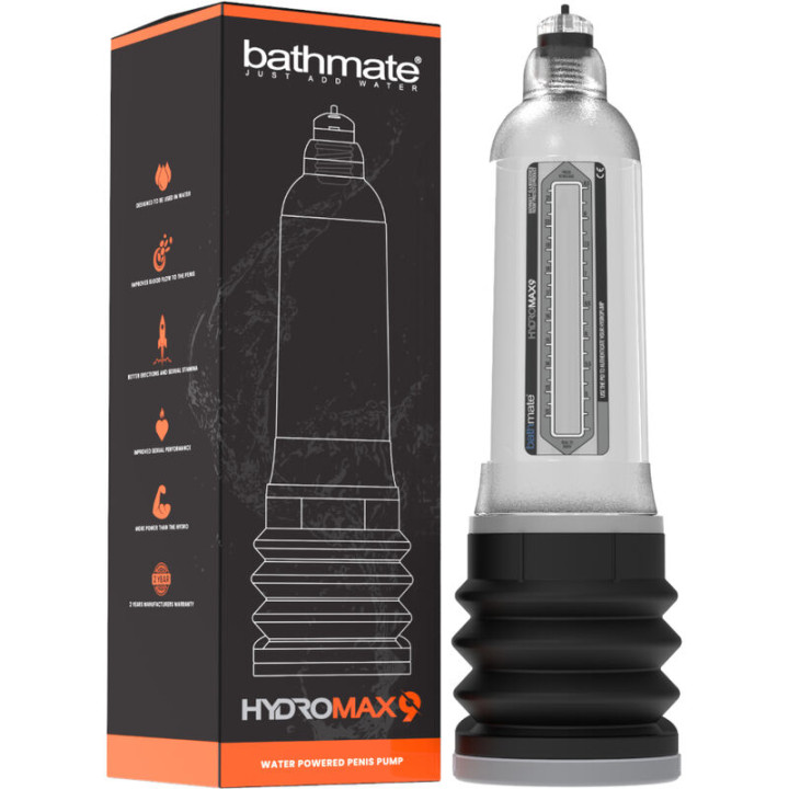 Bathmate - Hydromax 9 Przezroczysta Pompka Powiekszajaca Penisa