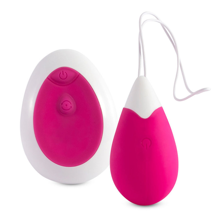 Intense - Vibrateur Jan Egg Télécommande Rose