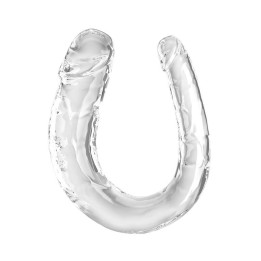King Cock - Double Trouble Double Dildo 33 cm Clear