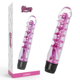 Glossy - Vibrador Lenny Rosa