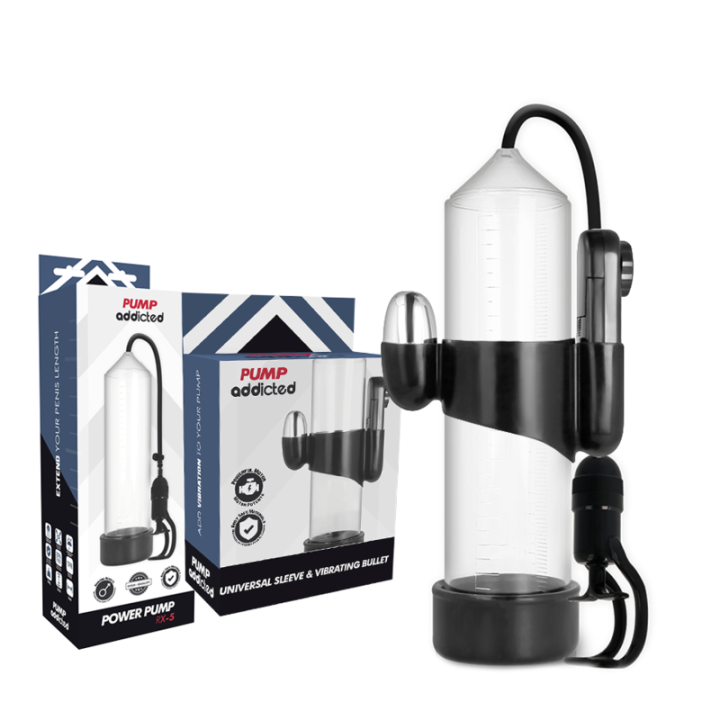 Pump Addicted - Vibratore Trasparente Rx5