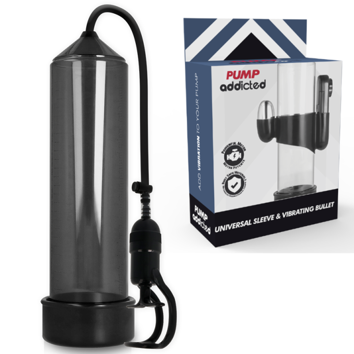 Pump Addicted - Vibrador Preto Rx5