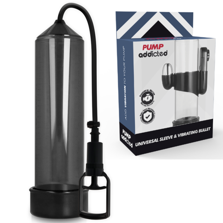 Pump Addicted - Vibrador Preto Rx7