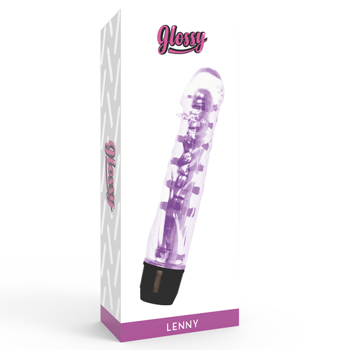 Glossy - Vibrador Lenny Roxo