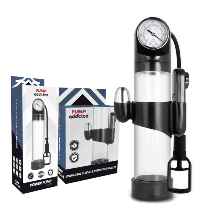Pump Addicted - Vibratore Trasparente Rx9
