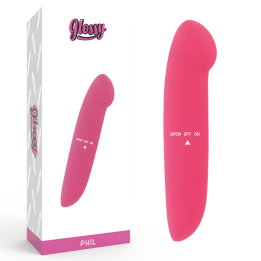 Glossy - Phil Vibrator Rosa