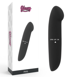 Glossy - Vibratore Phil Nero