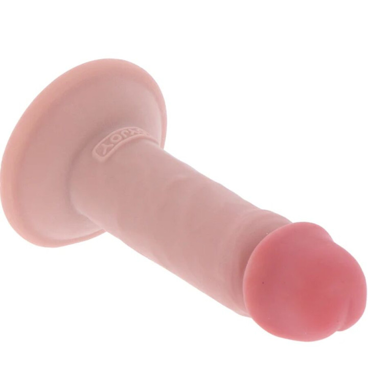 Get Real - Pênis de Tpe Deluxe de Dupla Densidade e Espessura, 13 cm