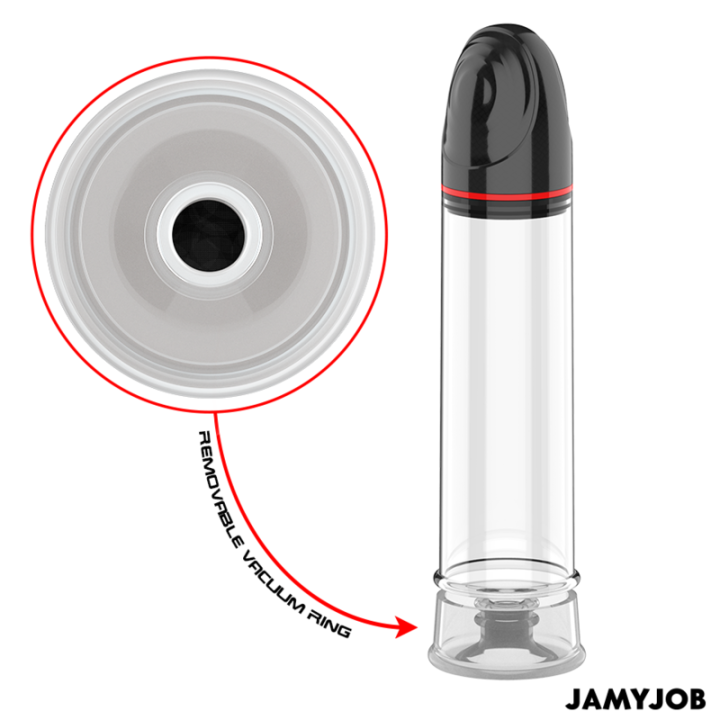 Jamyjob - Bomba Automática Xpand 3 Níveis de Sucção Cinza