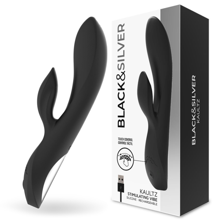 Black&Silver - Kaultz Vibrador Control Touch