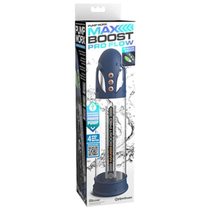 Pump Worx - Pompa Próżniowa Max Boost Pro Flow Blue 30,5 cm