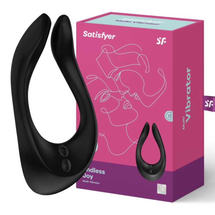 Satisfyer - Partner Multifun 2 Noir