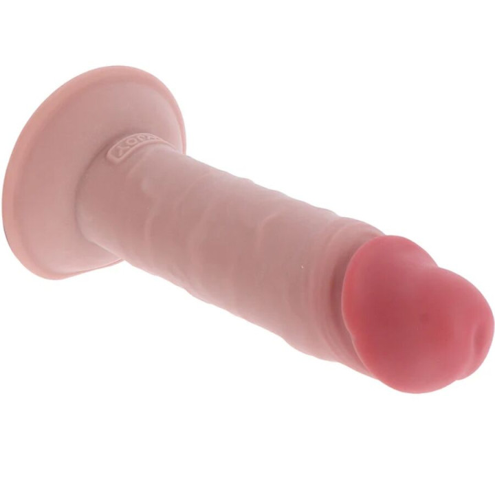 Get Real - Pênis de Tpe Deluxe de Dupla Densidade e Espessura, 20 cm