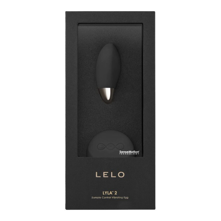 Lelo - Lyla 2 Insignia Design Edition Czarne Jajko do Masazu