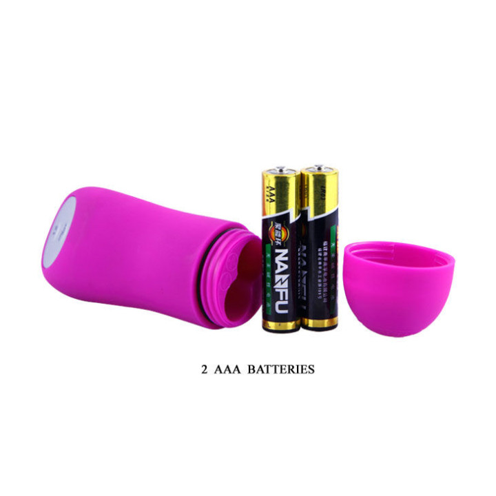 Baile - Love Eggs Stimulateur de Clitoris Papillon 12 Vitesses Télécommande Lilas