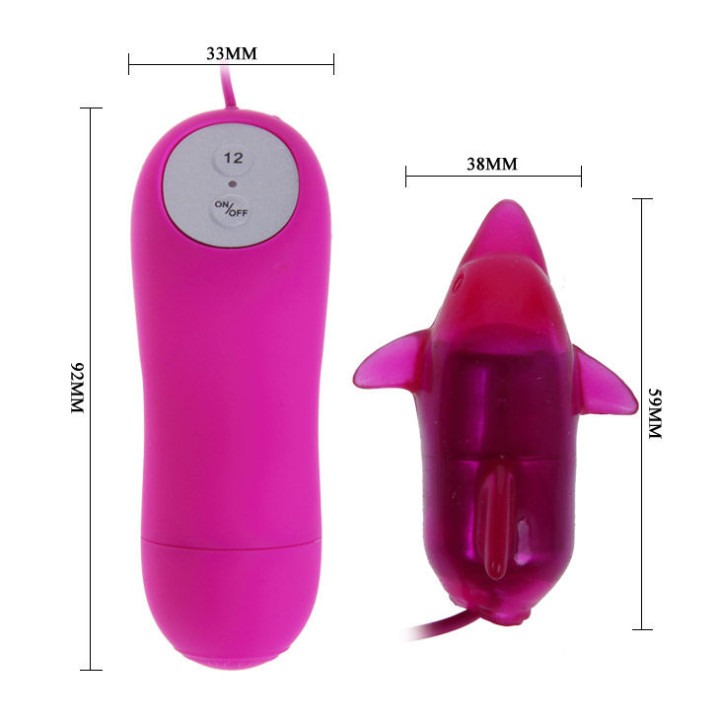 Baile - Niedlicher Secret Dolfin Vibrator 12v