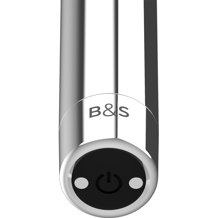 Black&Silver - Kailan 2 Proiettile Magnetico Vibrante Argento