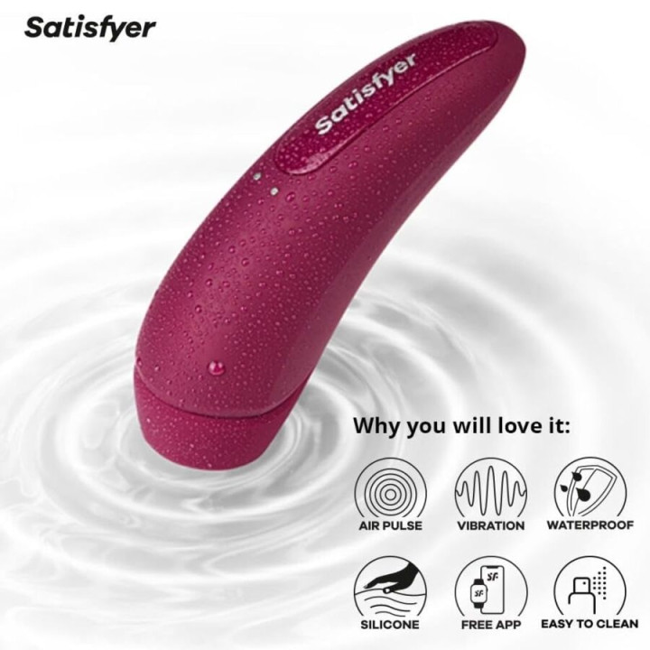 Satisfyer - Curvy 1 Rosso Rosa