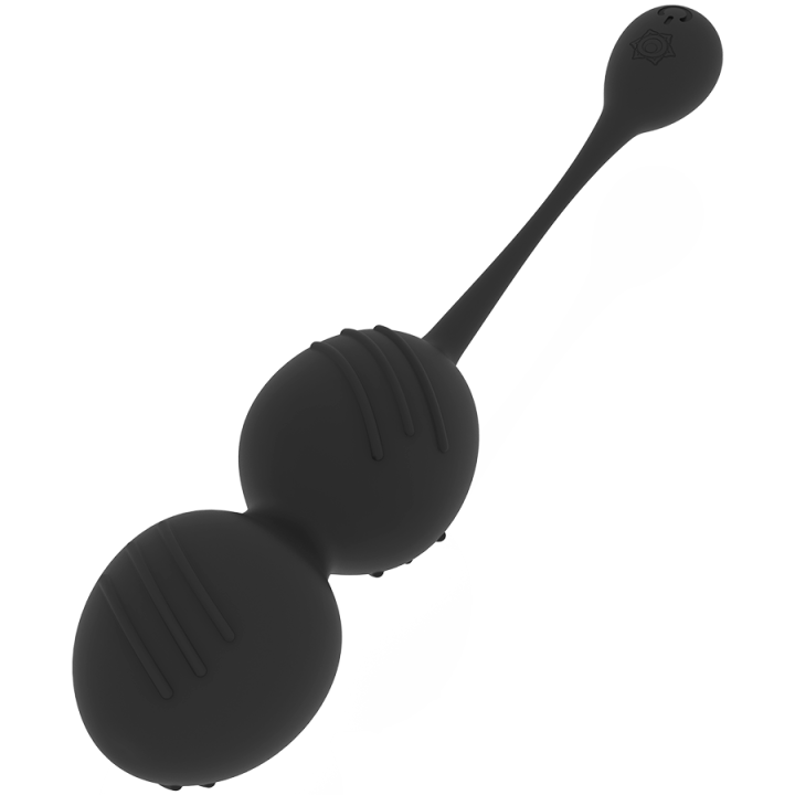 Rithual - Balles de Kegel Vibrantes Rechargeables Nisha Noires