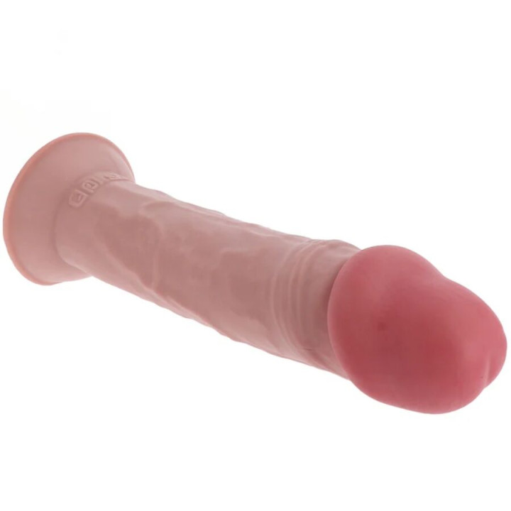 Get Real - Dildo Deluxe Dong Grueso de Doble Densidad Tpe 35.5 cm