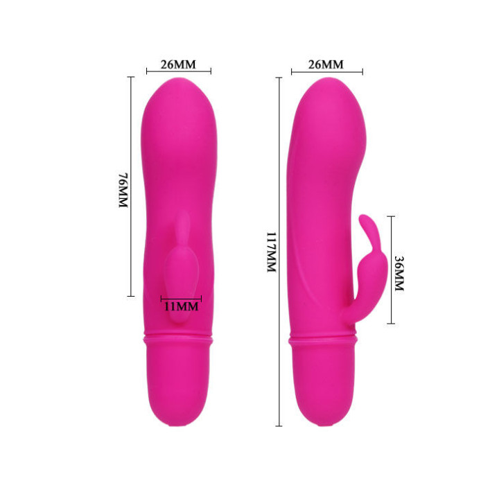 Pretty Love - Flirtation Vibrador Con Rabbit Caesar