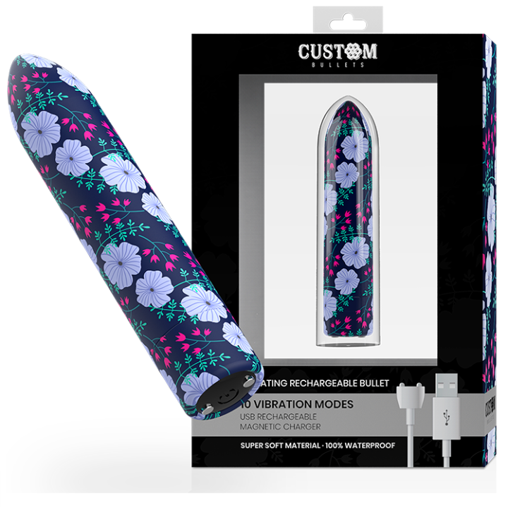 Custom Bullets - Bala Recargable Spring 10 Intensidades